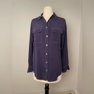 Equipment silk blouse